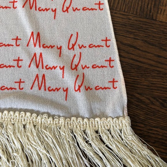 Vintage 60's Mary Quant Oblong Scarf - AUTHENTIC - Picture 3 of 5